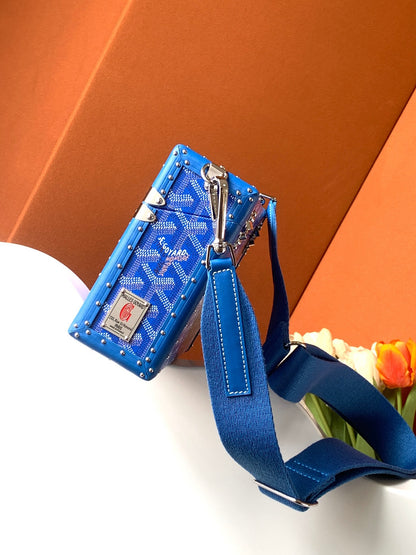 Goyard Cassette Trunk Strap Bag - 11 Available Colors ✨ - onlinechics.com