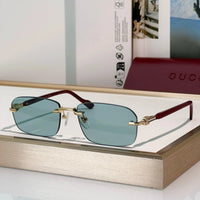 Gucci GG1221S Rimless  Unisex Sunglasses ✨