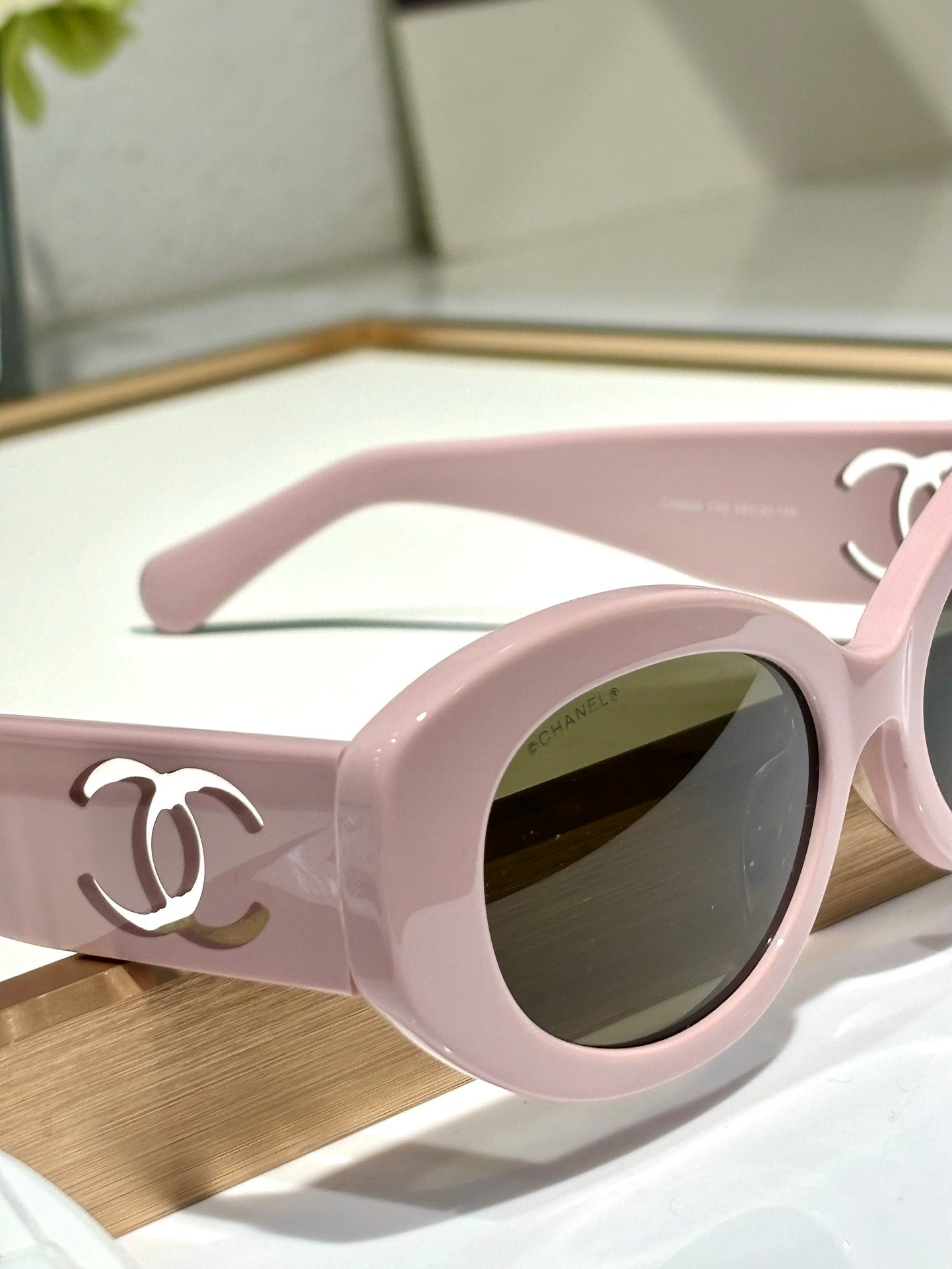 CHANEL 5528 Oval Women's Acetate Sunglasses  ✨ $640