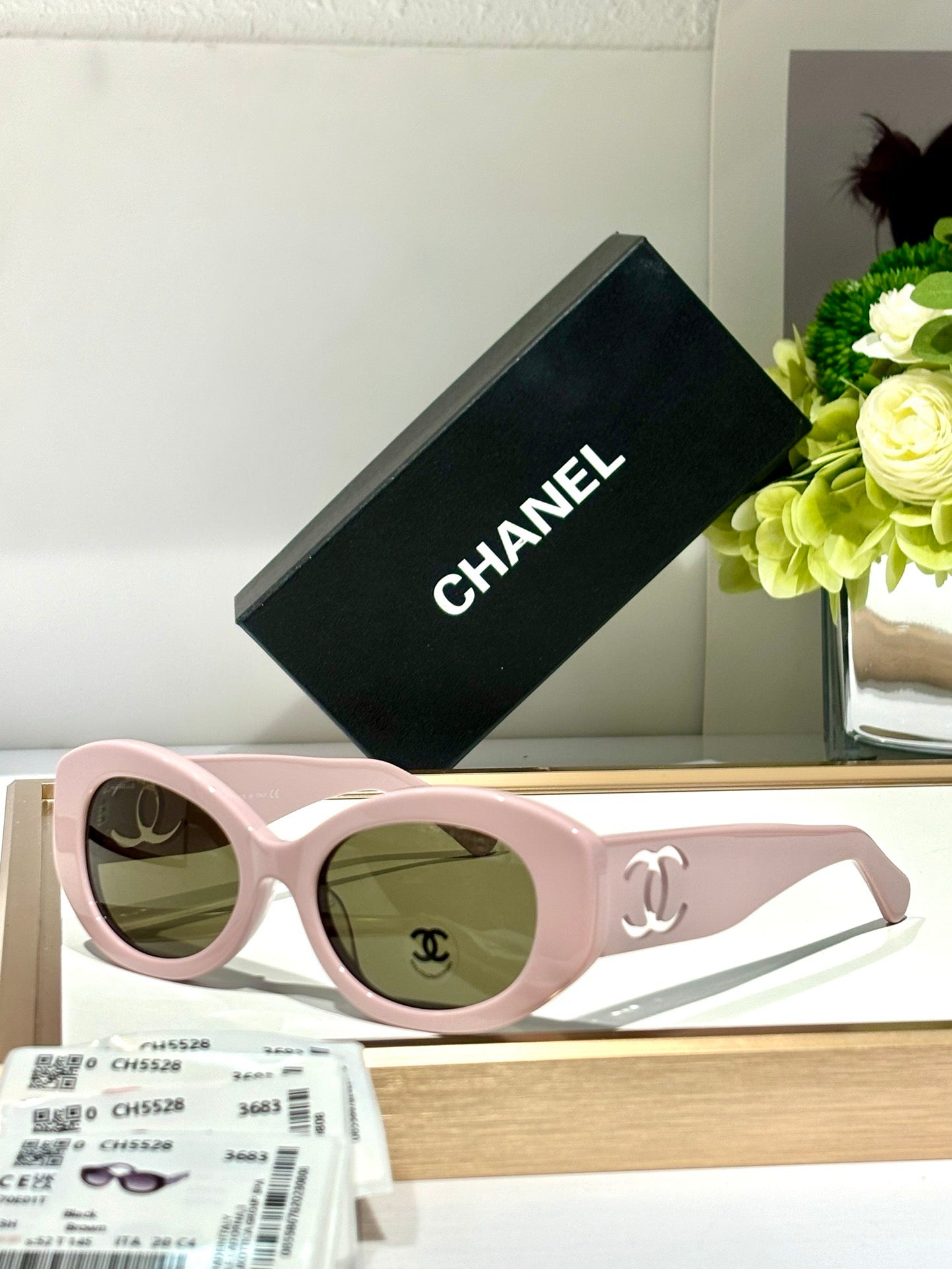 CHANEL 5528 Oval Women's Acetate Sunglasses  ✨ $640