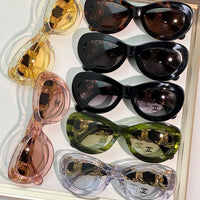 CHANEL 9182 EXCLUSIVE  OVAL  SUNGLASSES - Chanel Eyewear  🖤