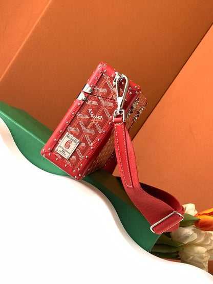 Goyard Cassette Trunk Strap Bag - 11 Available Colors ✨ - onlinechics.com