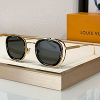 Louis Vuitton Z2213U  LV Super Vision Metal Pilot Square Sunglasses  ✨