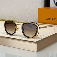 Louis Vuitton Z2213U  LV Super Vision Metal Pilot Square Sunglasses  ✨