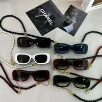 CHANEL 5488 C622/T8 Rectangle Women's Acetate Sunglasses  ✨