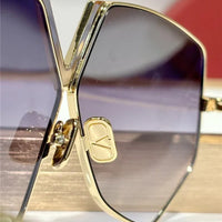 Valentino Garavani  V-Hexagon 64MM VLS-115C Geometric Sunglasses ✨