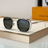 Louis Vuitton Z2213U  LV Super Vision Metal Pilot Square Sunglasses  ✨