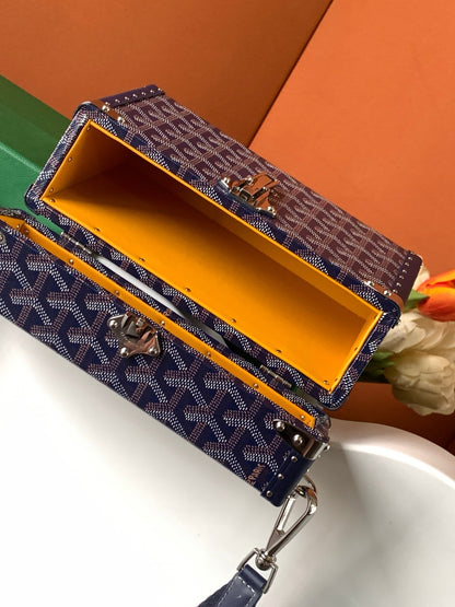 Goyard Cassette Trunk Strap Bag - 11 Available Colors ✨ - onlinechics.com