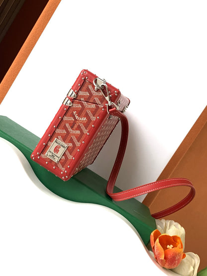 Goyard Cassette Trunk Strap Bag - 11 Available Colors ✨ - onlinechics.com