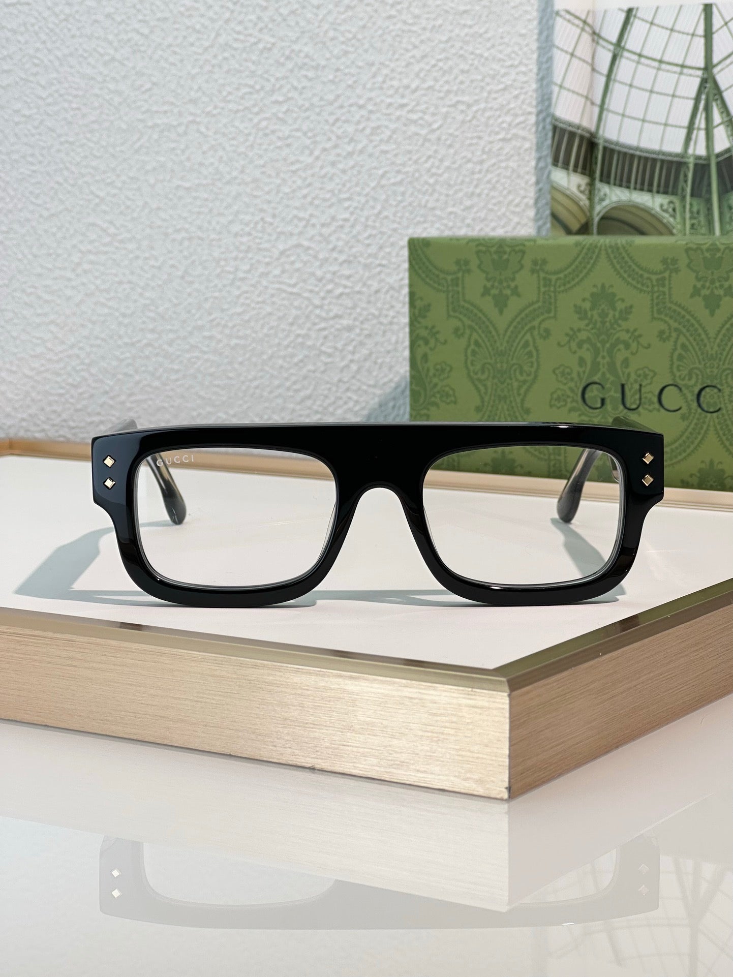 Gucci GG 1085S Unisex  Full Rim Square Sunglasses ✨