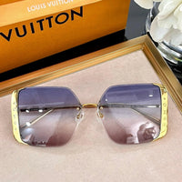 Louis Vuitton Z1994U LV Moon Metal Square Sunglasses Women's Sunglasses ✨