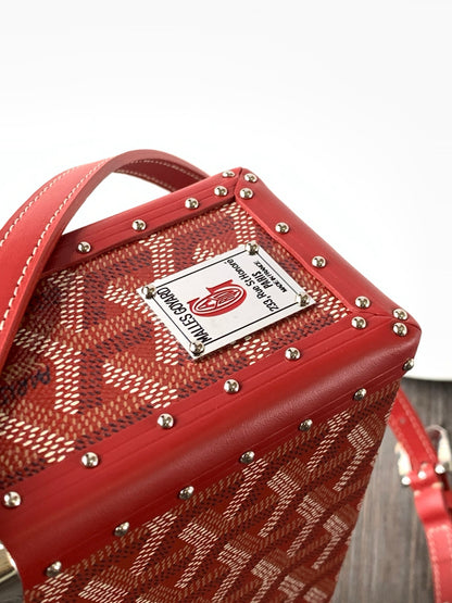 Goyard Cassette Trunk Strap Bag - 11 Available Colors ✨ - onlinechics.com