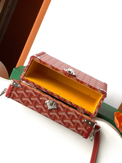 Goyard Cassette Trunk Strap Bag - 11 Available Colors ✨ - onlinechics.com