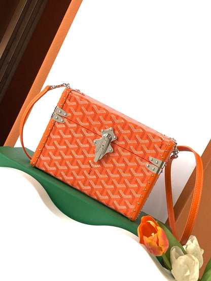 Goyard Cassette Trunk Strap Bag - 11 Available Colors ✨ - onlinechics.com