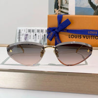 Louis Vuitton Z3015U LV Jewel Low Cat Eye Sunglasses  ✨
