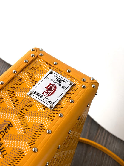 Goyard Cassette Trunk Strap Bag - 11 Available Colors ✨ - onlinechics.com