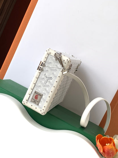 Goyard Cassette Trunk Strap Bag - 11 Available Colors ✨ - onlinechics.com