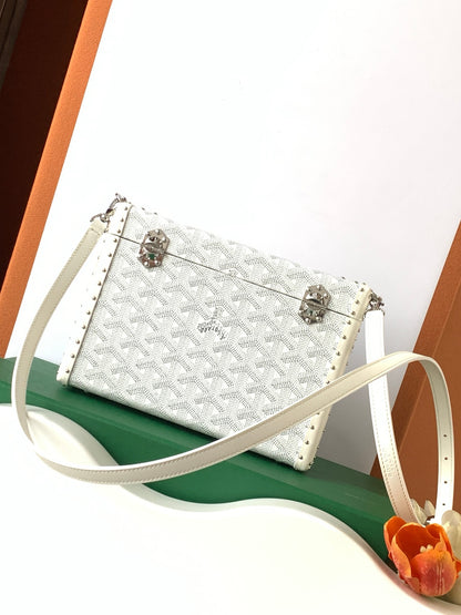 Goyard Cassette Trunk Strap Bag - 11 Available Colors ✨ - onlinechics.com