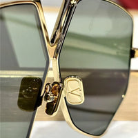 Valentino Garavani  V-Hexagon 64MM VLS-115C Geometric Sunglasses ✨