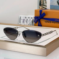 Louis Vuitton Z3015U LV Jewel Low Cat Eye Sunglasses  ✨