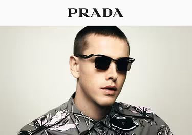 -  PRADA PR A15S - BLACK-PEACH-GREEN | SUNGLASSES Unisex  🟥