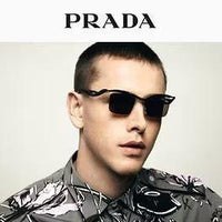 PRADA PR A15S - BLACK-PEACH-GREEN | SUNGLASSES Unisex  🟥