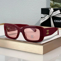 2024 CHANEL 9150 Rectangle Women's Acetate Sunglasses  ✨