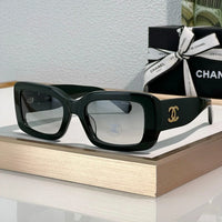 2024 CHANEL 9150 Rectangle Women's Acetate Sunglasses  ✨