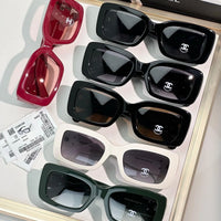 2024 CHANEL 9150 Rectangle Women's Acetate Sunglasses  ✨