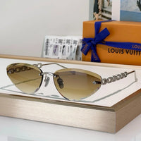 Louis Vuitton Z3015U LV Jewel Low Cat Eye Sunglasses  ✨