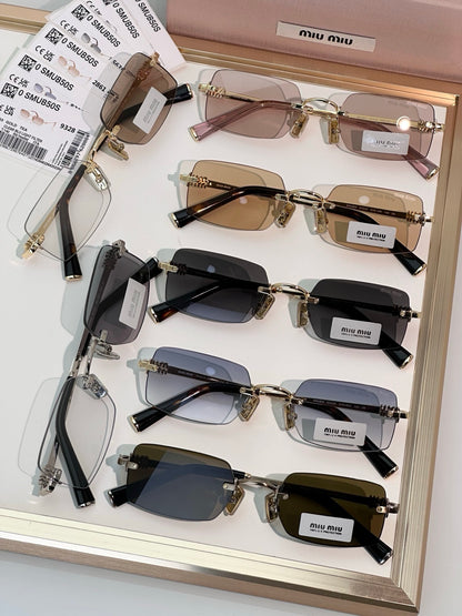 MIU MIU  B50S 26C09Z Old Gold Sunglasses✨