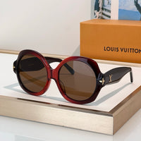 Louis Vuitton Z3325U-Z3326U New LV Aura Flower Round Sunglasses ✨