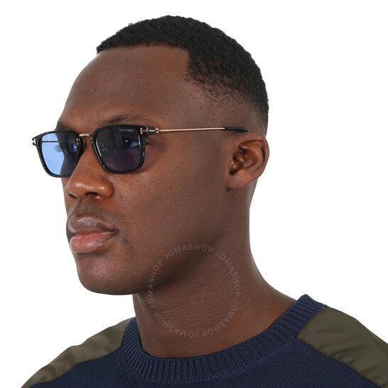 【OS】TOM FORD FT1042D 01A TOM FORD FT1042-D 01V 52 Square Men's Sunglasses ✨ — onlinechics