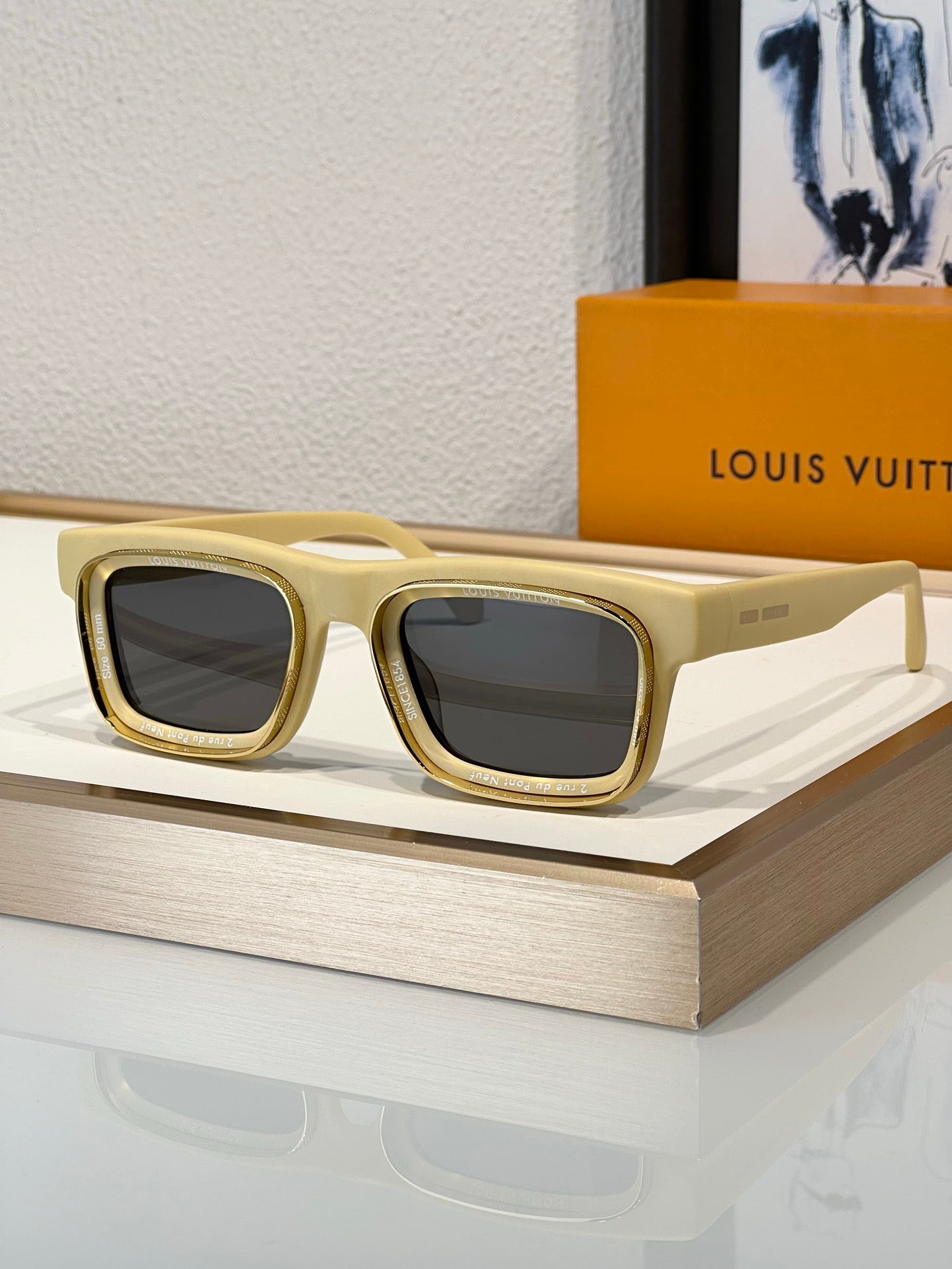 Z2442U Louis Vuitton Super Vision Square Sunglasses ✨