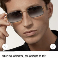 '-  Cartier CLASSIC C DE CARTIER MOTIF CT0799 Sunglasses-Photochromic Glasses 🐆