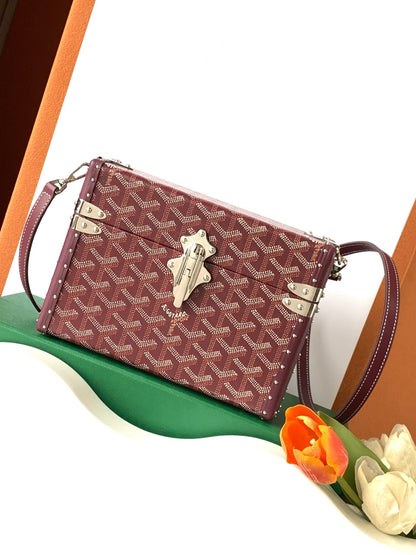 Goyard Cassette Trunk Strap Bag - 11 Available Colors ✨ - onlinechics.com