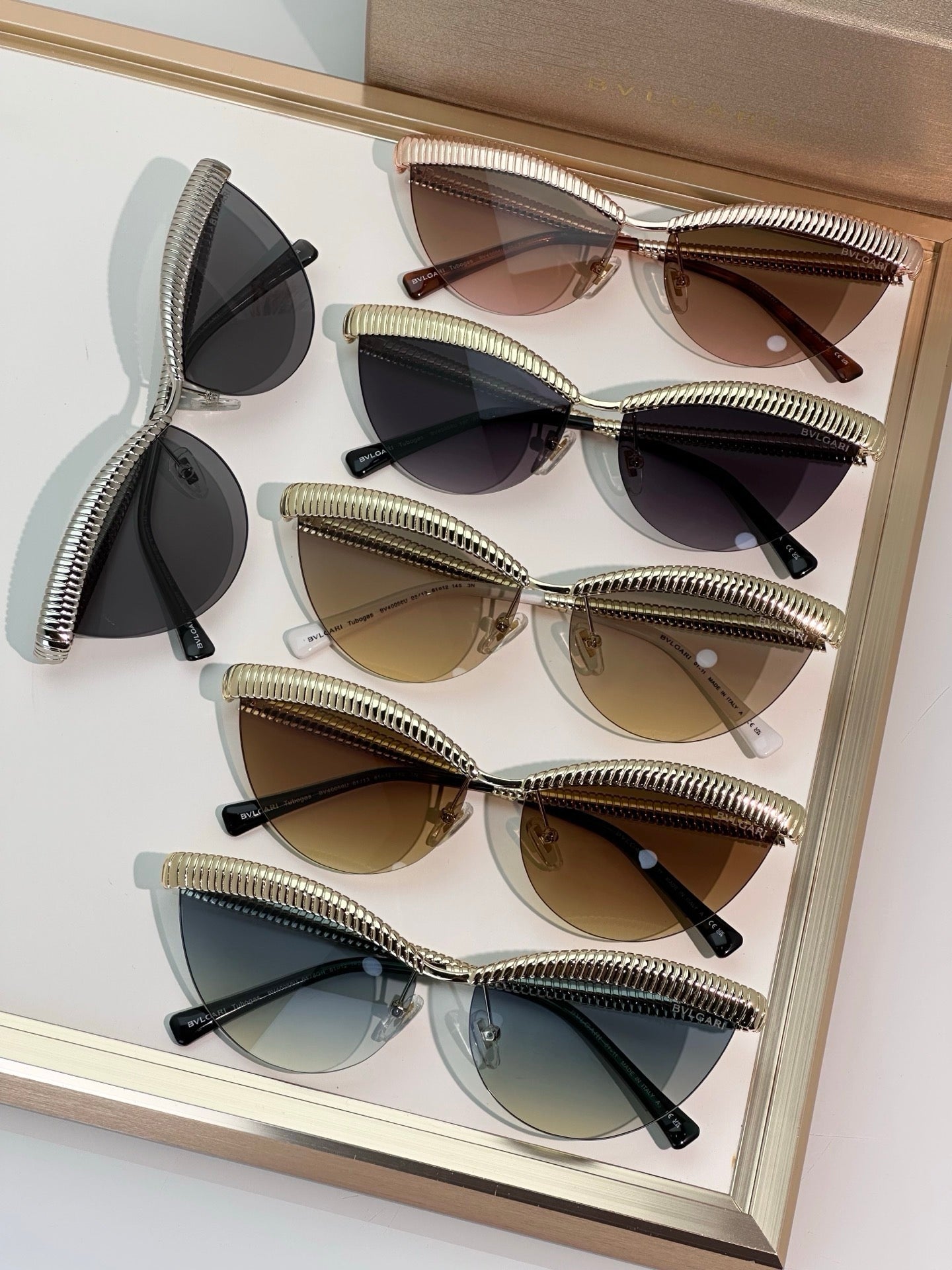 BVLGARI Bvlgari Tubogas BV 40056U Sunglasses ✨ - onlinechics.com