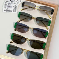 DIOR Dior Clover S1U Gray Rectangular Sunglasses✨