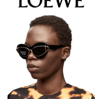 New Season LOEWE Cateye double frame sunglasses in acetate and metal✨