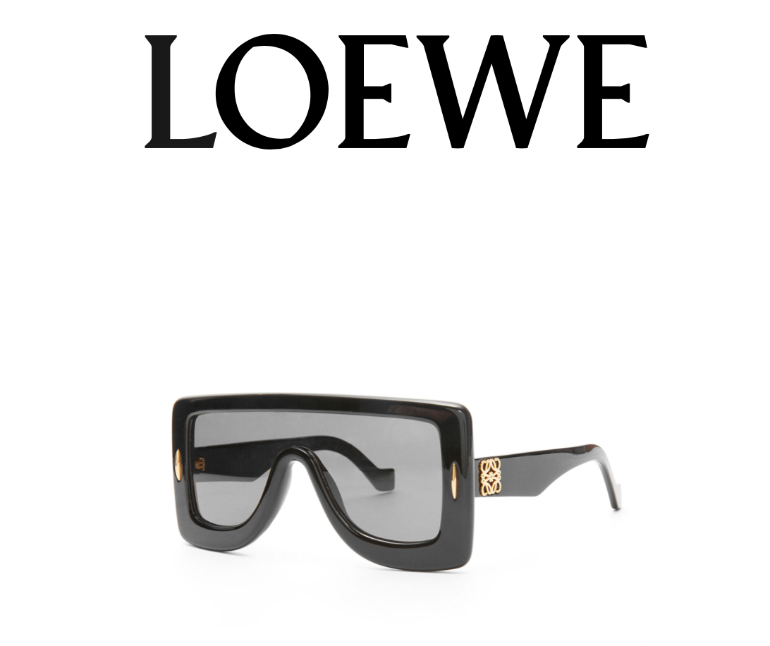 2024 New Season LOEWE Anagram mask sunglasses in acetate✨ - buyonlinebehappy