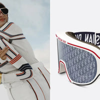 2024 DIOR  DIORALPS M1I White Ski Goggles ❄️