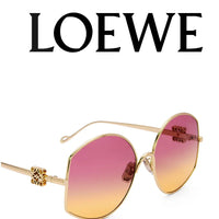 New Season 2024 LOEWE Oversize sunglasses in metal  🖤
