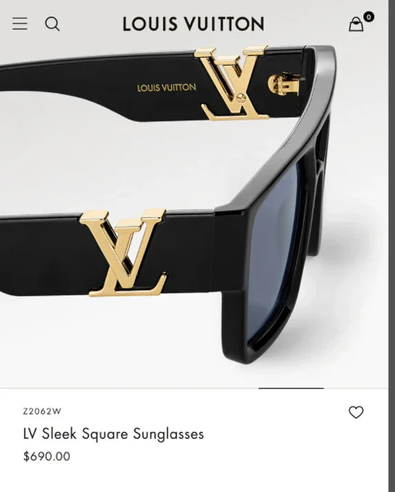 Louis Vuitton Z2086W New LV Sleek Square Sunglasses ✨ — onlinechics