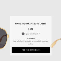 GUCCI NAVIGATOR FRAME GG1514S Aviator Sunglasses ✨
