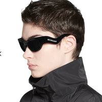 BALENCIAGA BB 0319S Hamptons Injected acetate Sunglasses 👽