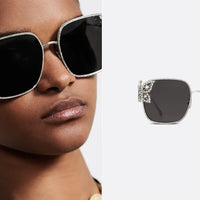 DIOR DiorFantastica S1U Square Sunglasses with Swarovski® Crystals 💎