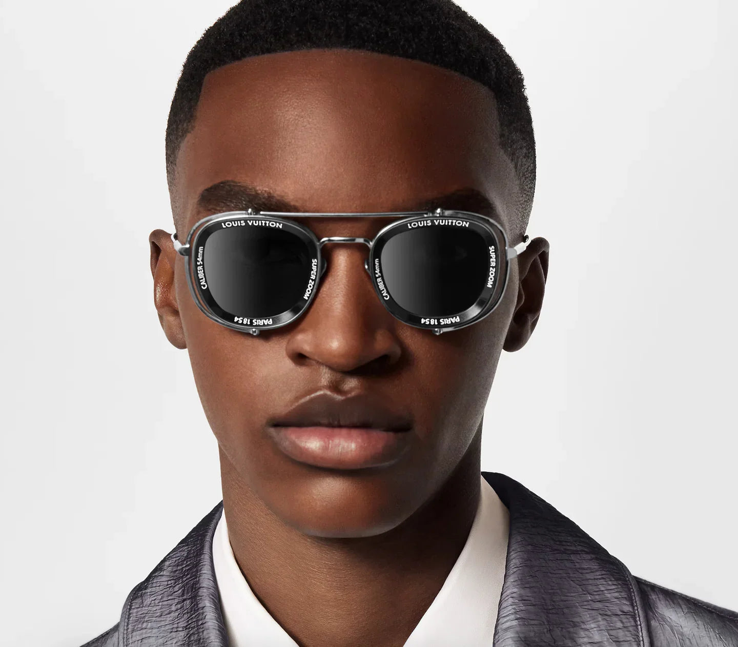 Louis Vuitton Z2213U LV Super Vision Metal Pilot Square Sunglasses 