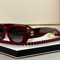 CHANEL 5488 C622/T8 Rectangle Women's Acetate Sunglasses  ✨