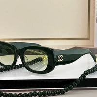 CHANEL 5488 C622/T8 Rectangle Women's Acetate Sunglasses  ✨