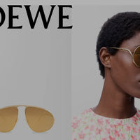 LOEWE Aviator-shaped 40180U Hillock  Sunglasses  ✨
